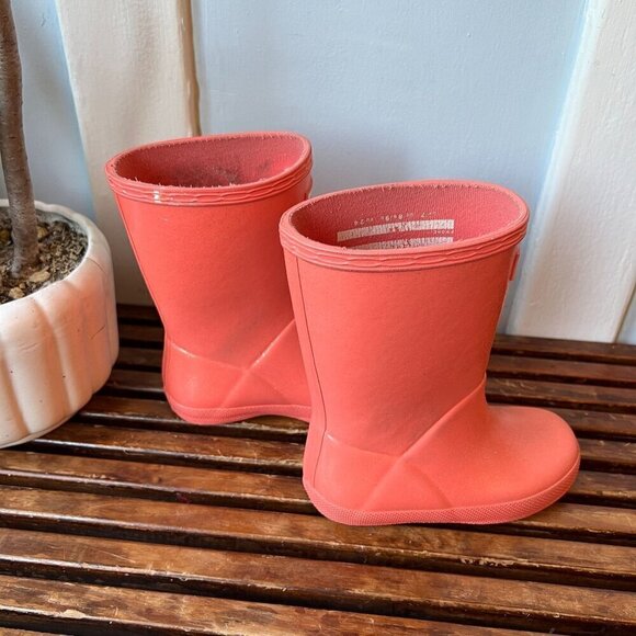 Hunter Pink Sparkle Rain Boots - Picture 7 of 9